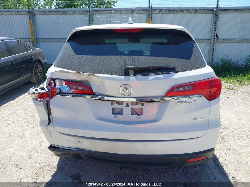 2015 Acura Rdx VIN: 5J8TB4H57FL803816 Lot: 12014942