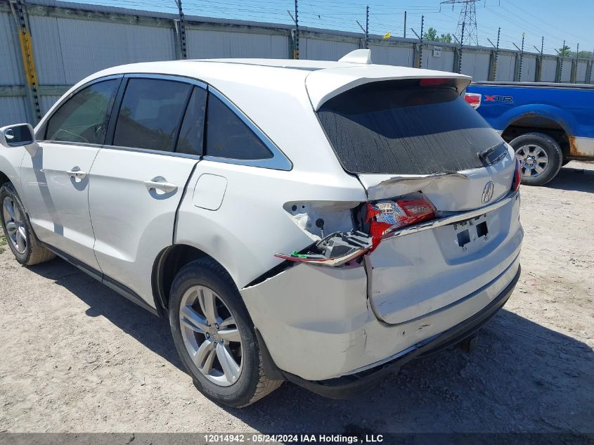 2015 Acura Rdx VIN: 5J8TB4H57FL803816 Lot: 12014942