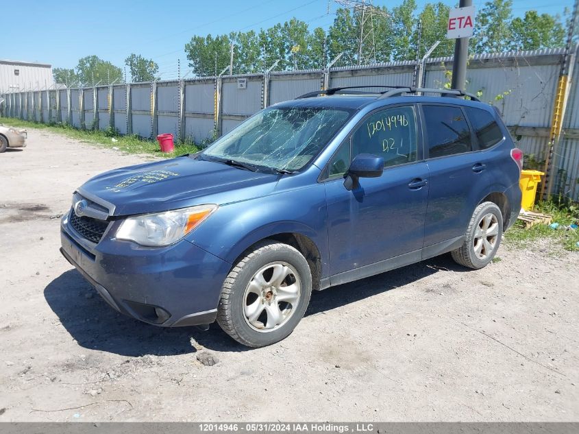 2014 Subaru Forester VIN: JF2SJCHC5EH465521 Lot: 12014946