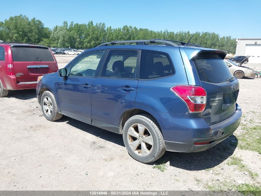 2014 Subaru Forester VIN: JF2SJCHC5EH465521 Lot: 12014946