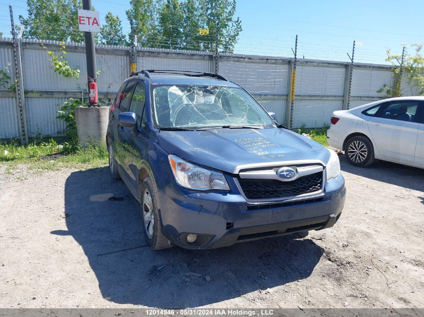 2014 Subaru Forester VIN: JF2SJCHC5EH465521 Lot: 12014946