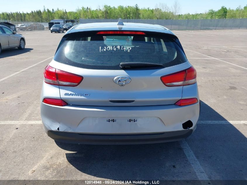 2019 Hyundai Elantra Gt VIN: KMHH35LE6KU112923 Lot: 12014948