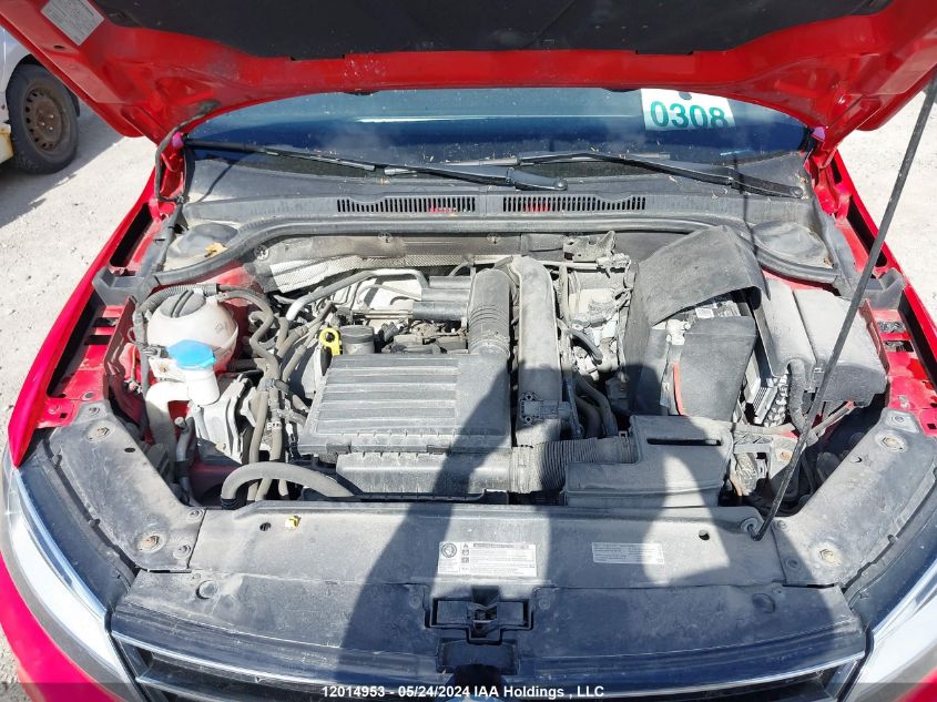 2016 Volkswagen Jetta VIN: 3VW167AJ0GM392016 Lot: 12014953