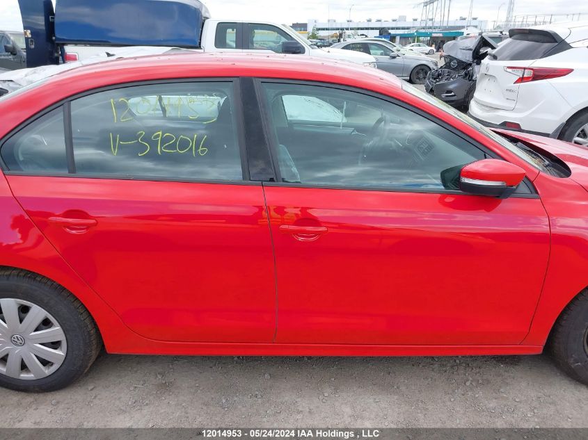 2016 Volkswagen Jetta VIN: 3VW167AJ0GM392016 Lot: 12014953