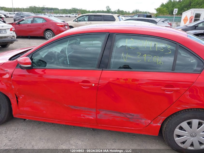 2016 Volkswagen Jetta VIN: 3VW167AJ0GM392016 Lot: 12014953