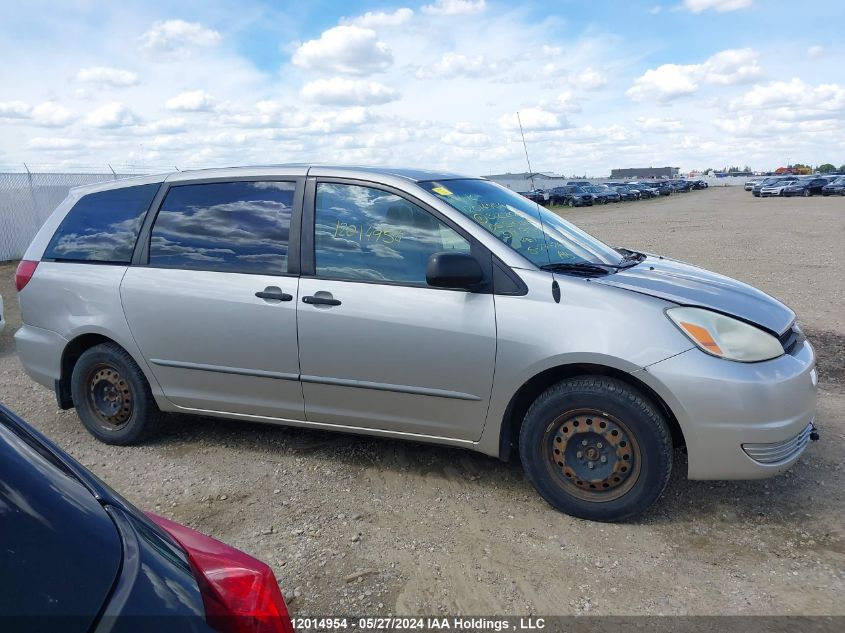 2005 Toyota Sienna Ce VIN: 5TDZA29C55S312204 Lot: 12014954