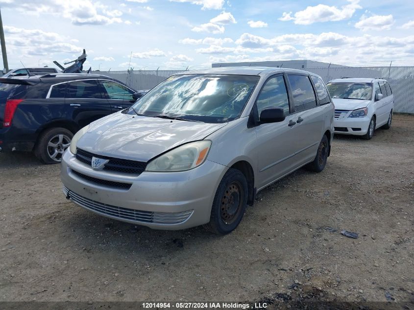 2005 Toyota Sienna Ce VIN: 5TDZA29C55S312204 Lot: 12014954