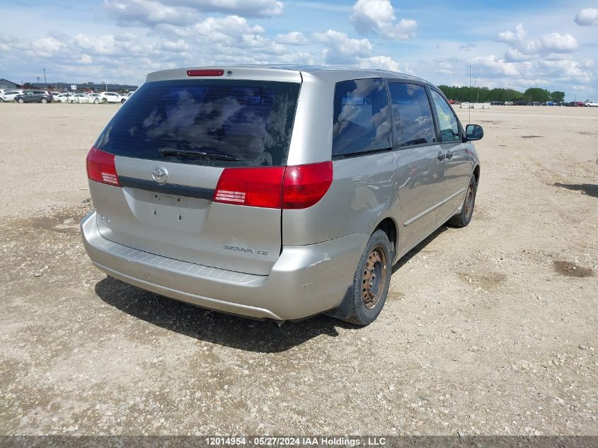 2005 Toyota Sienna Ce VIN: 5TDZA29C55S312204 Lot: 12014954