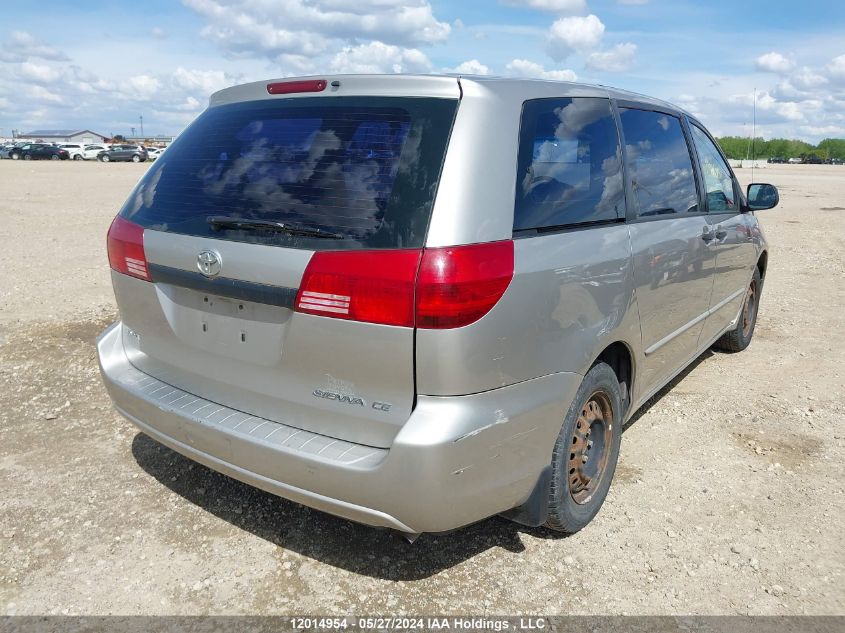 2005 Toyota Sienna Ce VIN: 5TDZA29C55S312204 Lot: 12014954