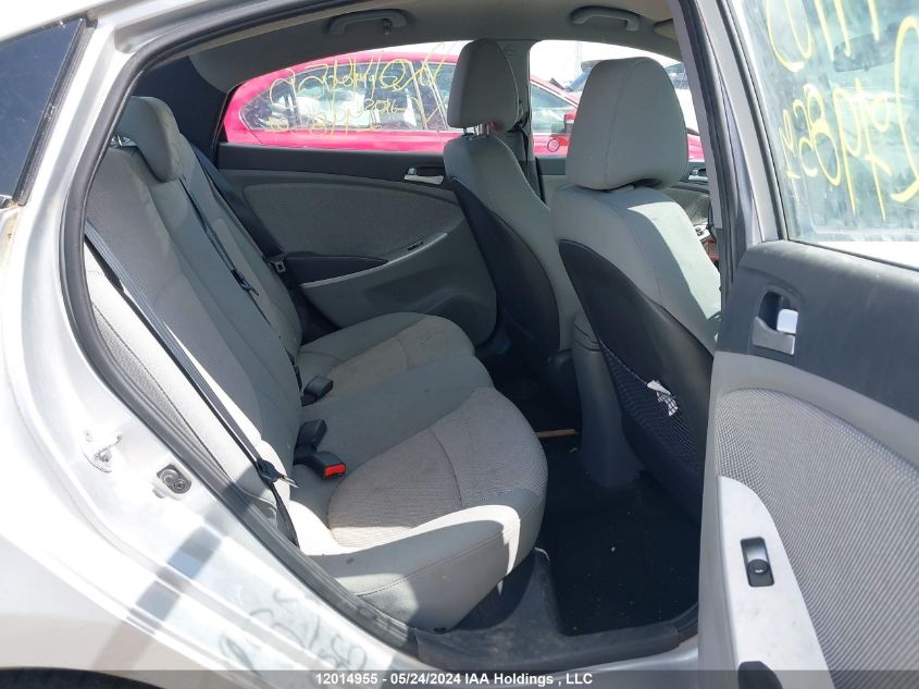 2013 Hyundai Accent VIN: KMHCT4AE6DU279857 Lot: 12014955