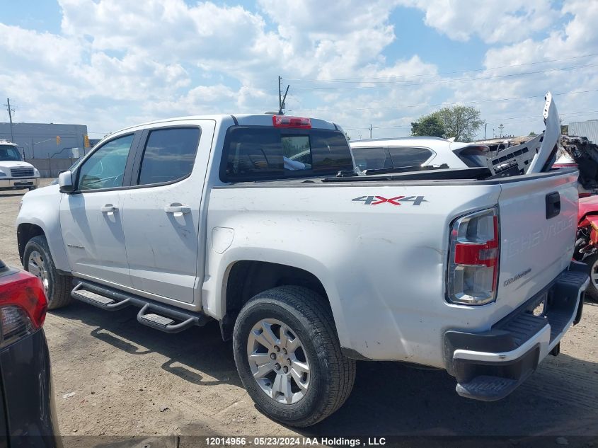 2021 Chevrolet Colorado Lt VIN: 1GCGTCEN8M1294906 Lot: 12014956