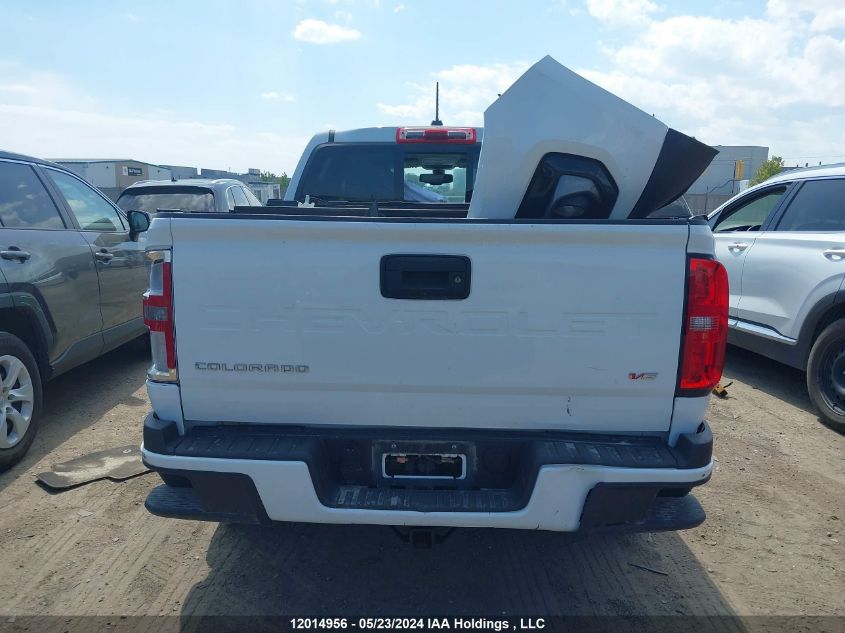2021 Chevrolet Colorado Lt VIN: 1GCGTCEN8M1294906 Lot: 12014956