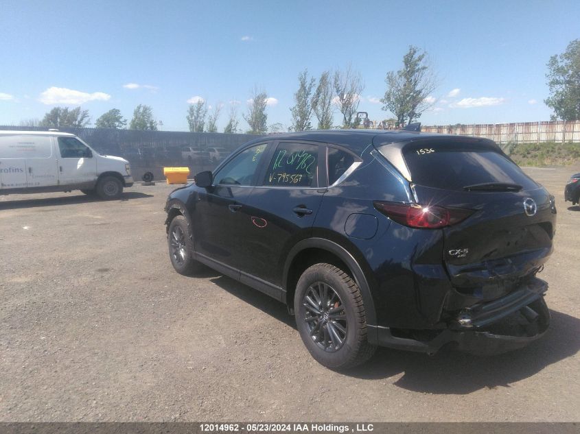 2020 Mazda Cx-5 Sport VIN: JM3KFBBL5L0795567 Lot: 12014962