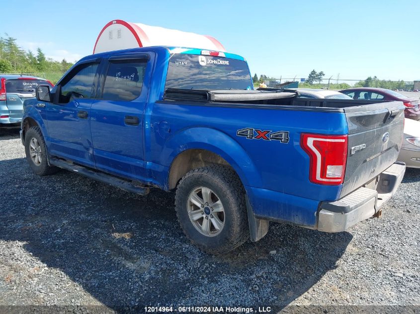 2015 Ford F-150 Xlt VIN: 1FTEW1E80FFA91513 Lot: 12014964