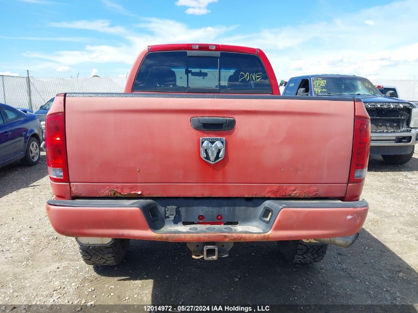 2005 Dodge Ram 2500 Slt/Laramie VIN: 3D7KS28CX5G792065 Lot: 12014972
