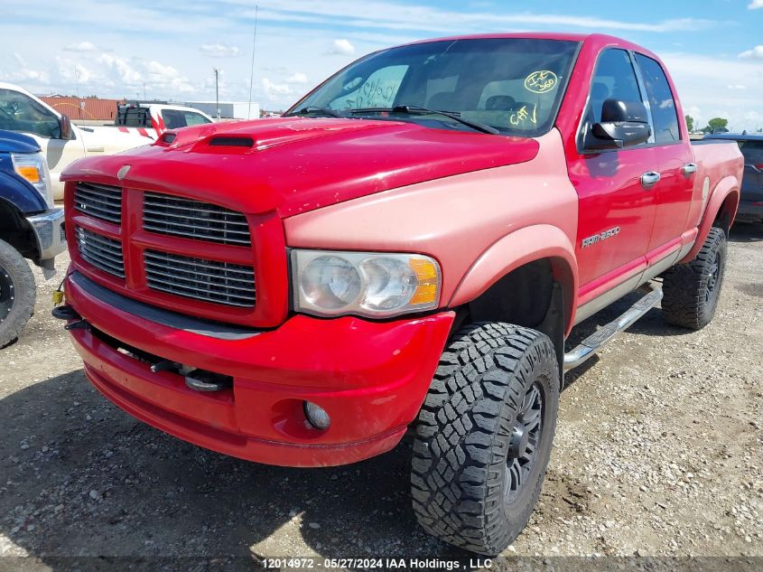 2005 Dodge Ram 2500 Slt/Laramie VIN: 3D7KS28CX5G792065 Lot: 12014972