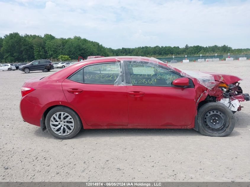 2017 Toyota Corolla L/Le/Xle/Se/Xse VIN: 2T1BURHE1HC895629 Lot: 12014974