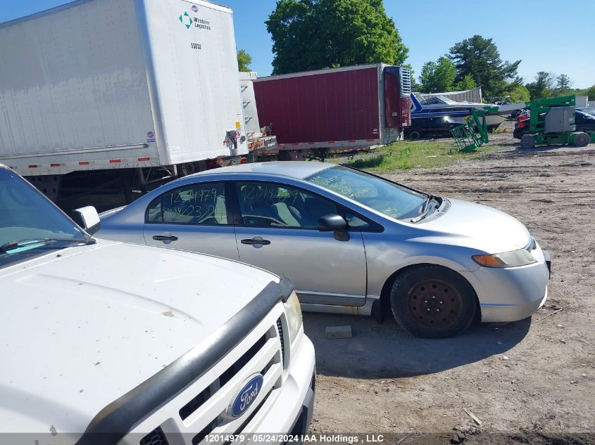 2008 Honda Civic Sdn VIN: 2HGFA15208H005215 Lot: 12014979