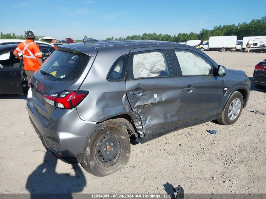 2022 Mitsubishi Rvr VIN: JA4AJUAU9NU601086 Lot: 12014981