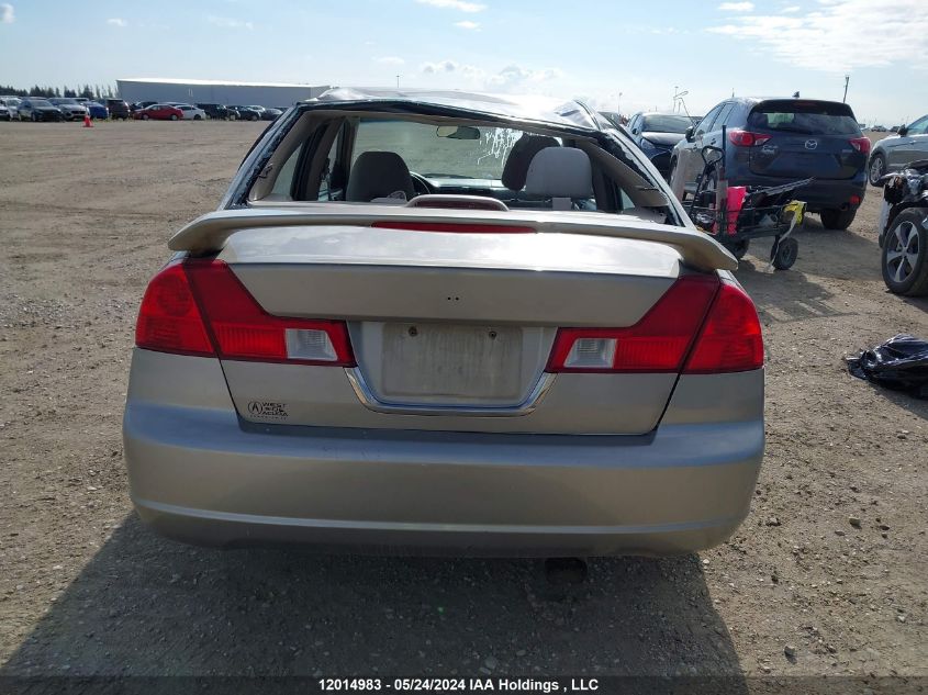 2003 Honda Civic Sdn VIN: 2HGES15673H900334 Lot: 12014983