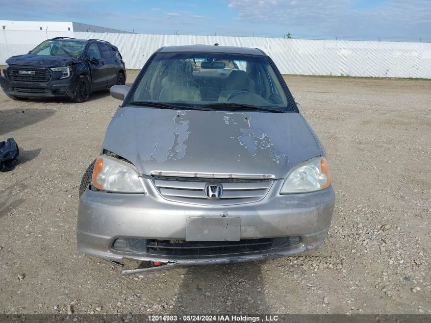 2003 Honda Civic Sdn VIN: 2HGES15673H900334 Lot: 12014983