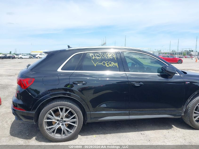 2019 Audi Q3 VIN: WA1FECF38K1066849 Lot: 12014989