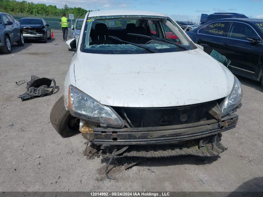 2015 Nissan Sentra VIN: 3N1AB7AP9FL651614 Lot: 12014992