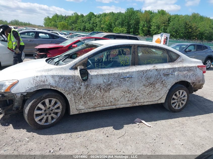 2015 Nissan Sentra VIN: 3N1AB7AP9FL651614 Lot: 12014992