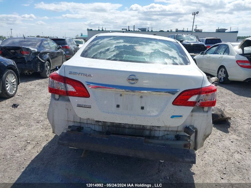 2015 Nissan Sentra VIN: 3N1AB7AP9FL651614 Lot: 12014992