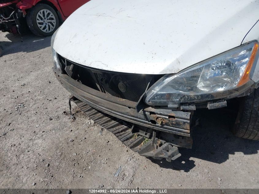 2015 Nissan Sentra VIN: 3N1AB7AP9FL651614 Lot: 12014992