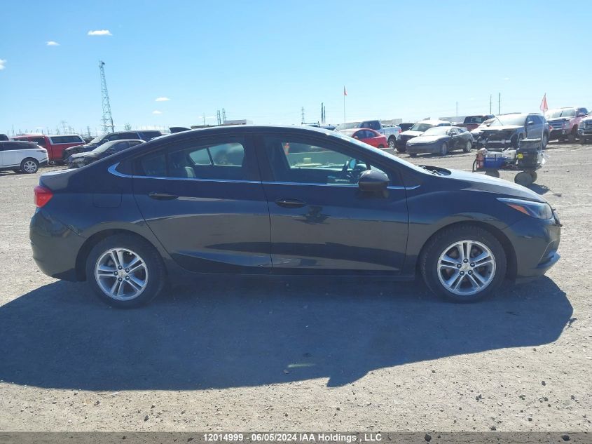 2017 Chevrolet Cruze Lt VIN: 3G1BE5SMXHS552688 Lot: 12014999