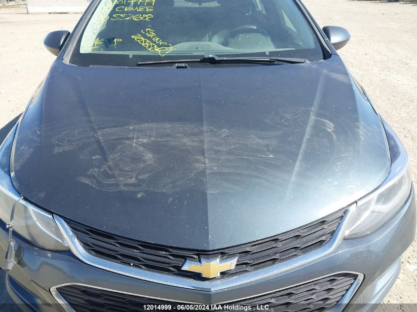 2017 Chevrolet Cruze Lt VIN: 3G1BE5SMXHS552688 Lot: 12014999