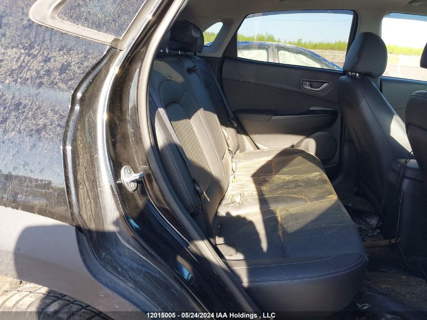 2020 Hyundai Kona Luxury Awd VIN: KM8K6CAA2LU597970 Lot: 12015005