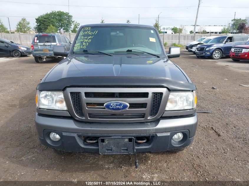 2011 Ford Ranger Super Cab VIN: 1FTLR4FEXBPA93911 Lot: 12015011