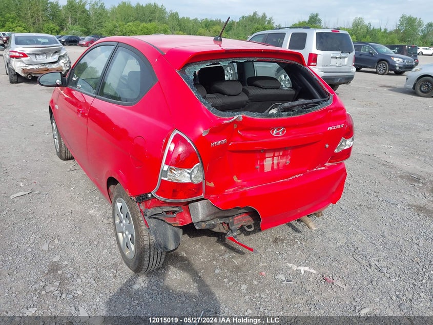 2009 Hyundai Accent VIN: KMHCN35CX9U108226 Lot: 12015019