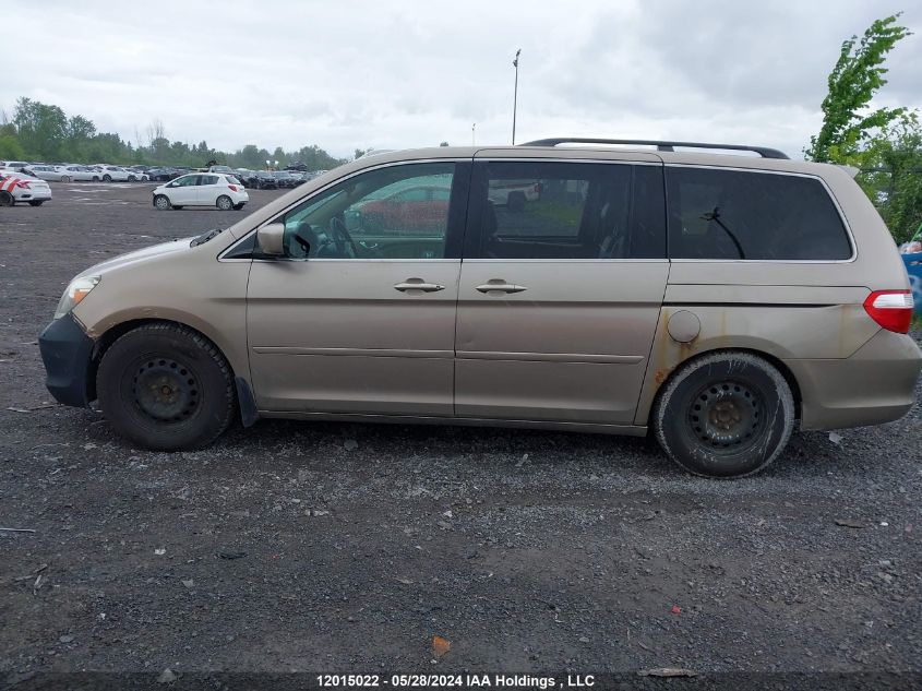 2007 Honda Odyssey VIN: 5FNRL38687B512044 Lot: 12015022