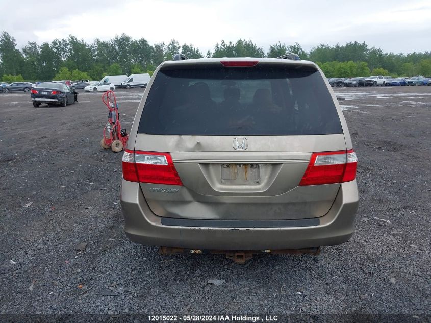 2007 Honda Odyssey VIN: 5FNRL38687B512044 Lot: 12015022