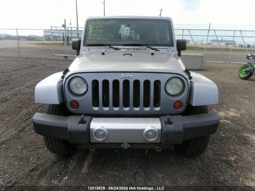 2013 Jeep Wrangler Unlimited Sahara VIN: 1C4BJWEG3DL590391 Lot: 12015029