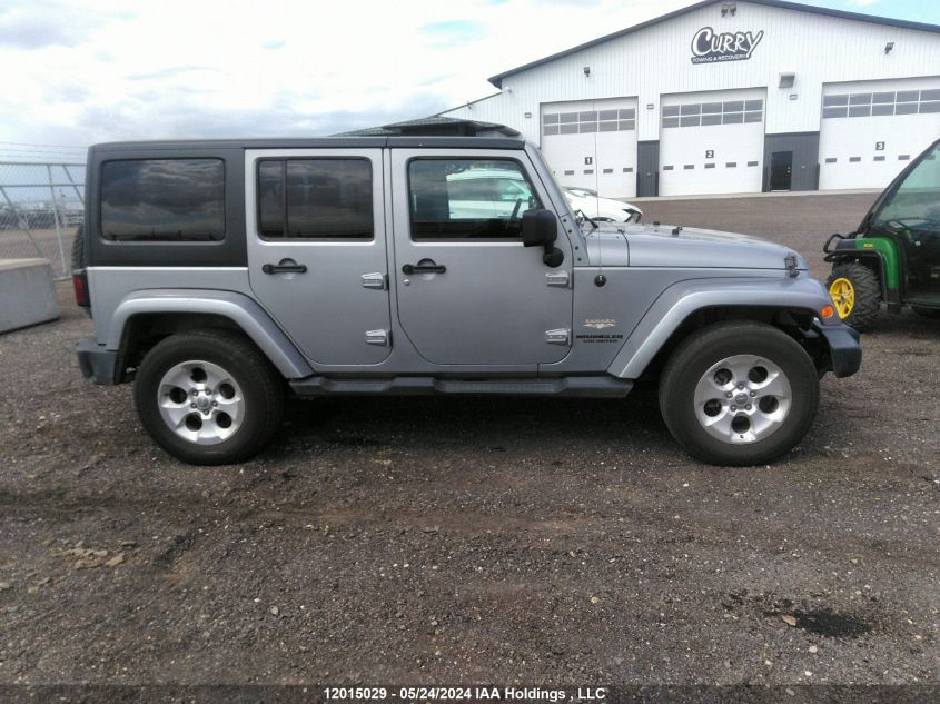 2013 Jeep Wrangler Unlimited Sahara VIN: 1C4BJWEG3DL590391 Lot: 12015029