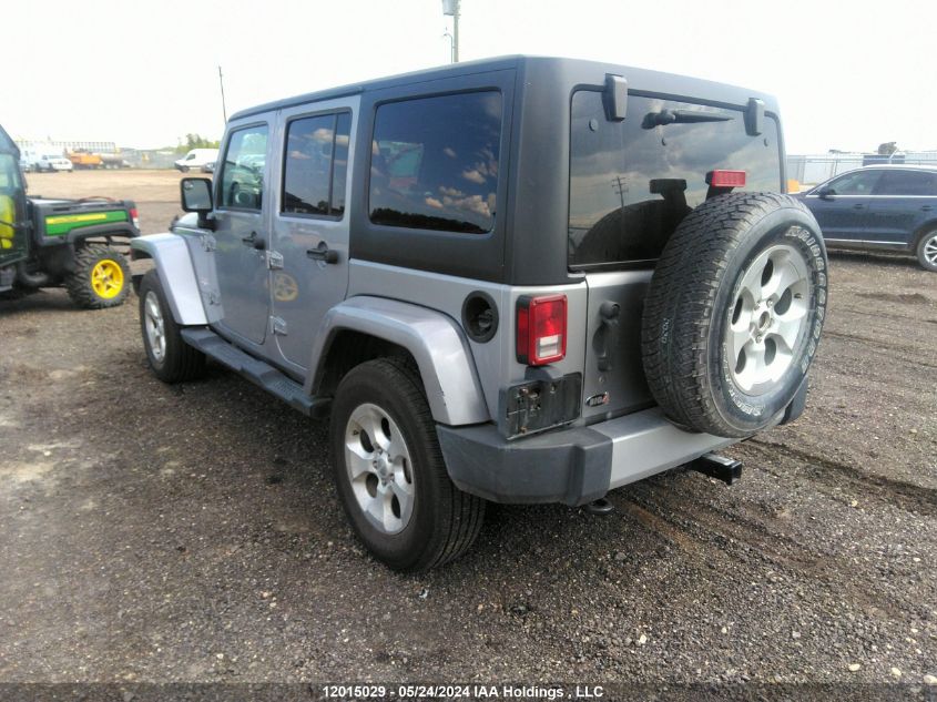 2013 Jeep Wrangler Unlimited Sahara VIN: 1C4BJWEG3DL590391 Lot: 12015029