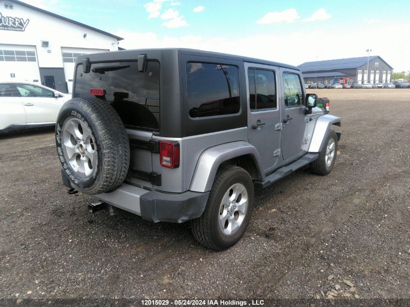 2013 Jeep Wrangler Unlimited Sahara VIN: 1C4BJWEG3DL590391 Lot: 12015029