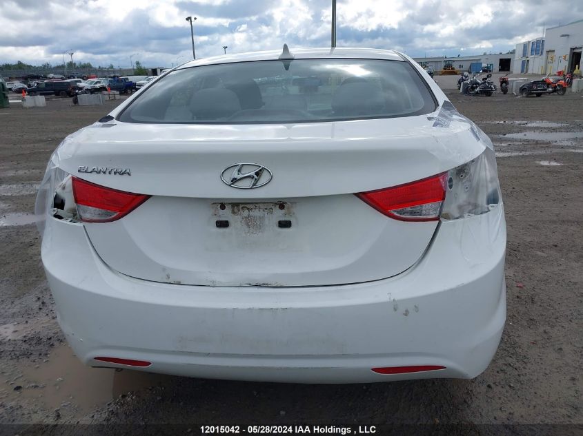 2013 Hyundai Elantra Gl VIN: 5NPDH4AE6DH274341 Lot: 12015042