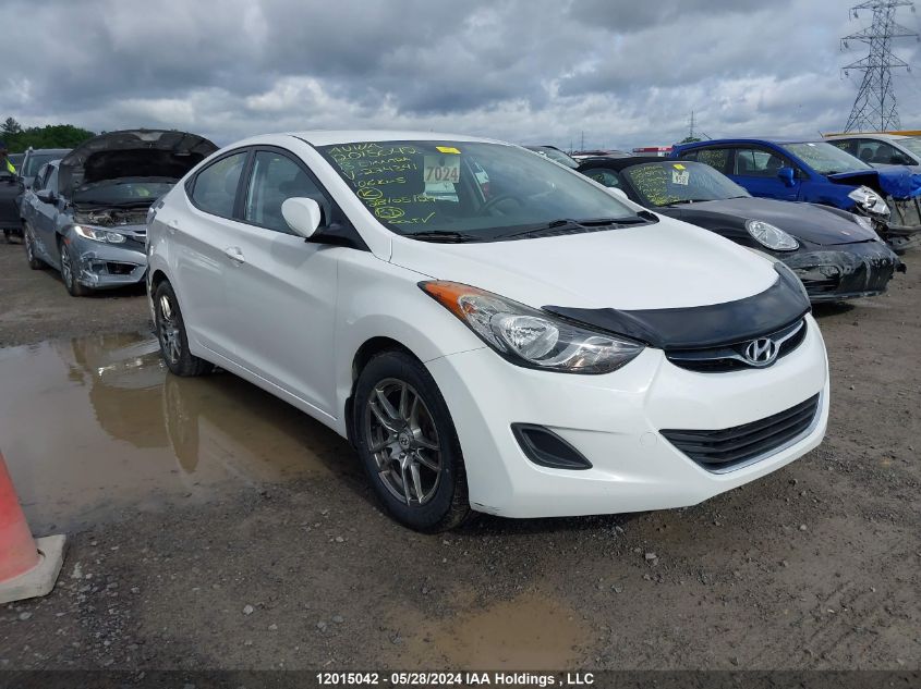 2013 Hyundai Elantra Gl VIN: 5NPDH4AE6DH274341 Lot: 12015042