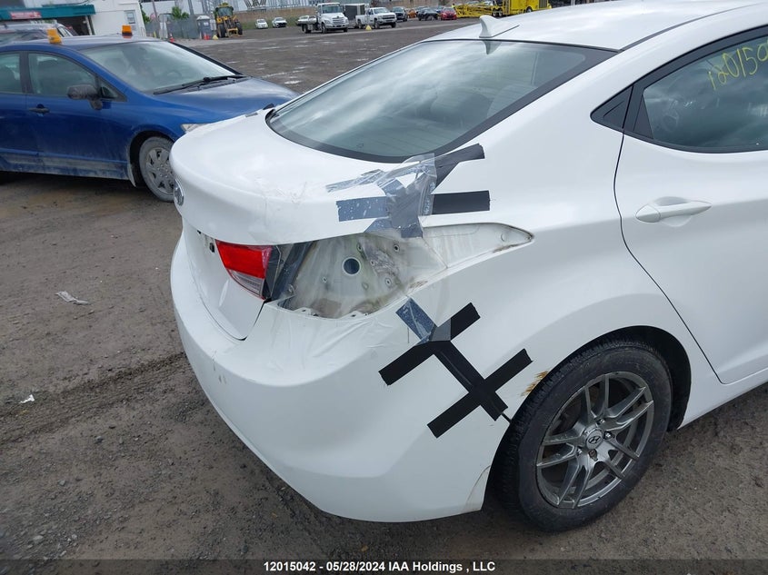 2013 Hyundai Elantra Gl VIN: 5NPDH4AE6DH274341 Lot: 12015042