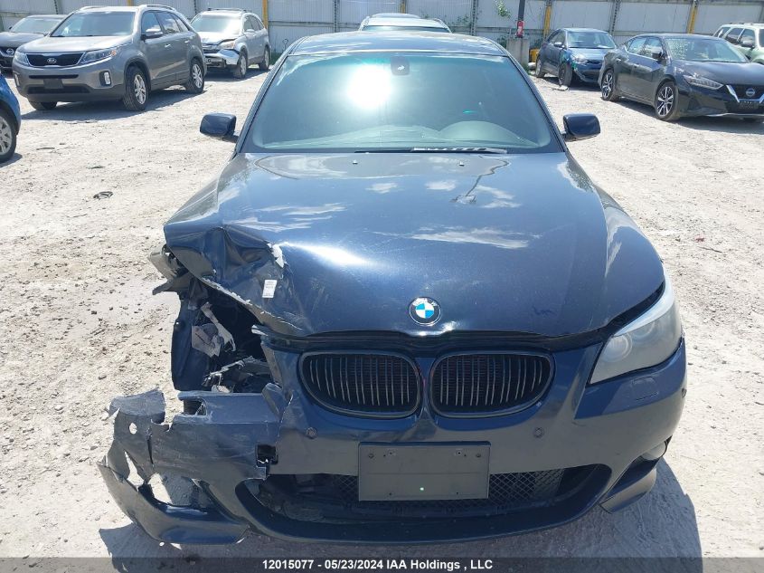 2008 BMW 5 Series VIN: WBANV93558CZ67181 Lot: 12015077