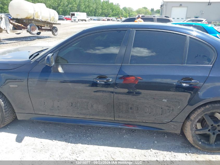 2008 BMW 5 Series VIN: WBANV93558CZ67181 Lot: 12015077