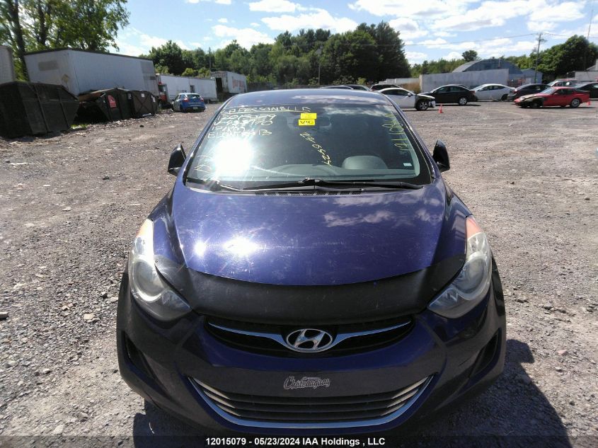 2013 Hyundai Elantra Gls/Limited VIN: 5NPDH4AE1DH453970 Lot: 12015079