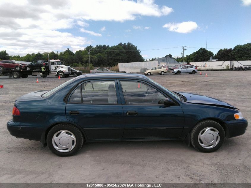 2000 Toyota Corolla VIN: 2T1BR12E2YC787127 Lot: 12015080