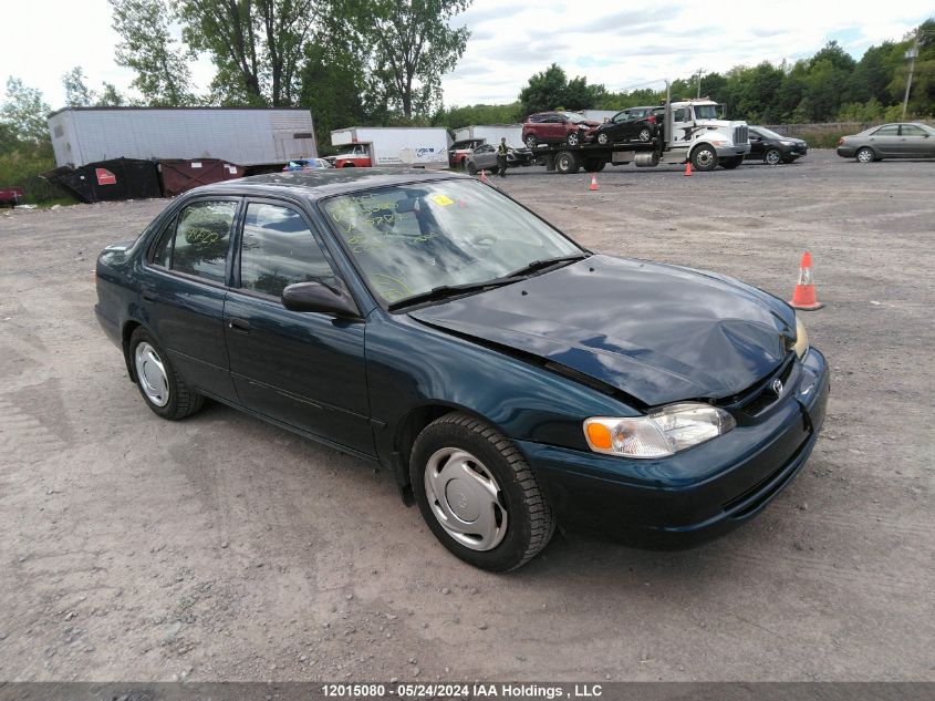 2000 Toyota Corolla VIN: 2T1BR12E2YC787127 Lot: 12015080