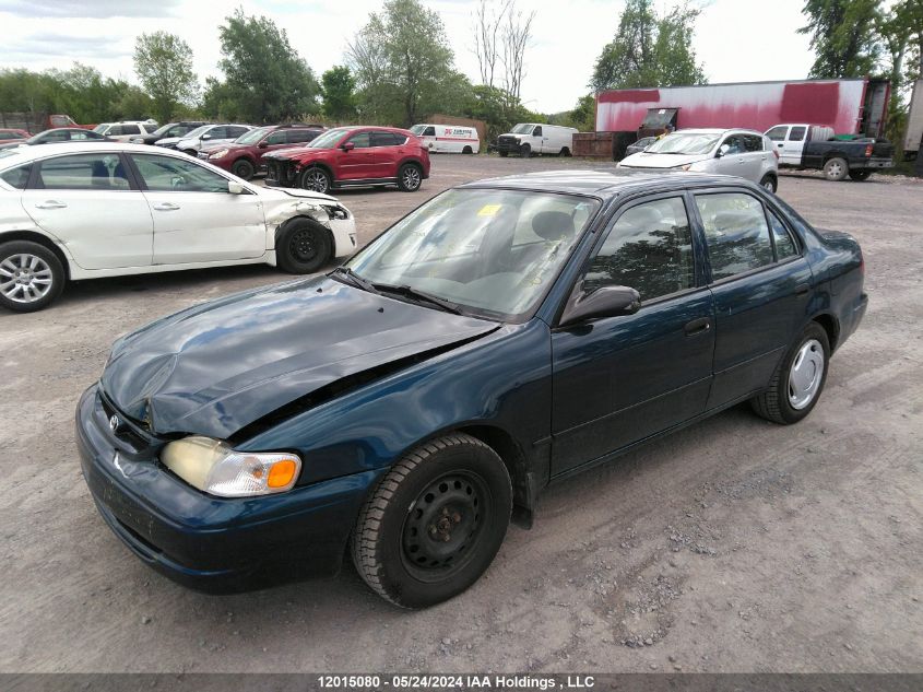 2000 Toyota Corolla VIN: 2T1BR12E2YC787127 Lot: 12015080